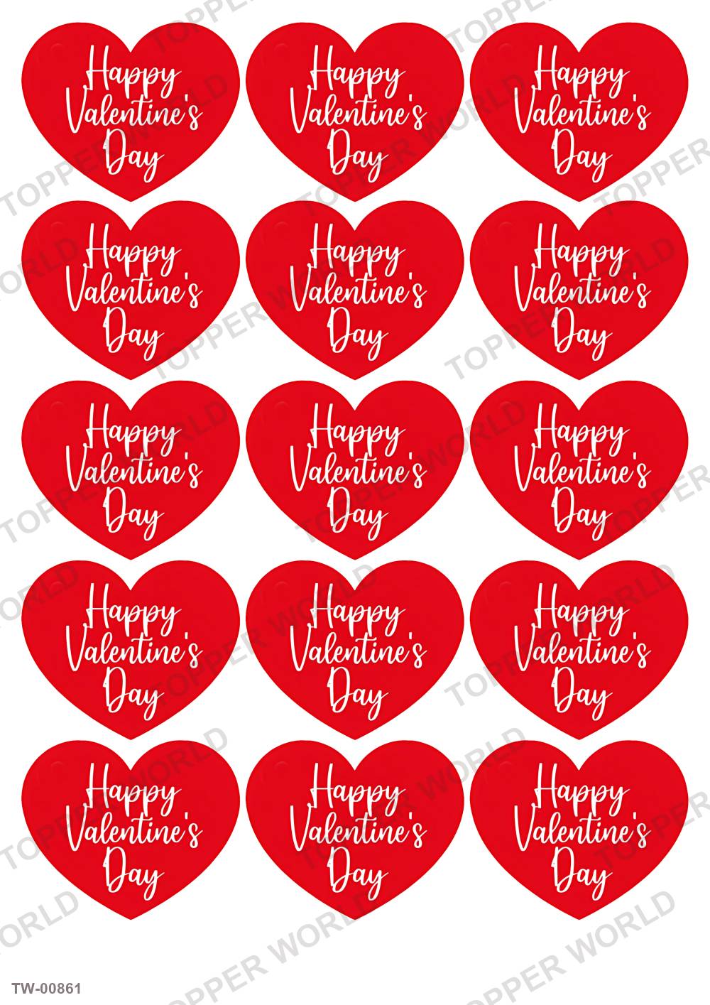 Love Topper Sheet 26 – A4 topper sheet