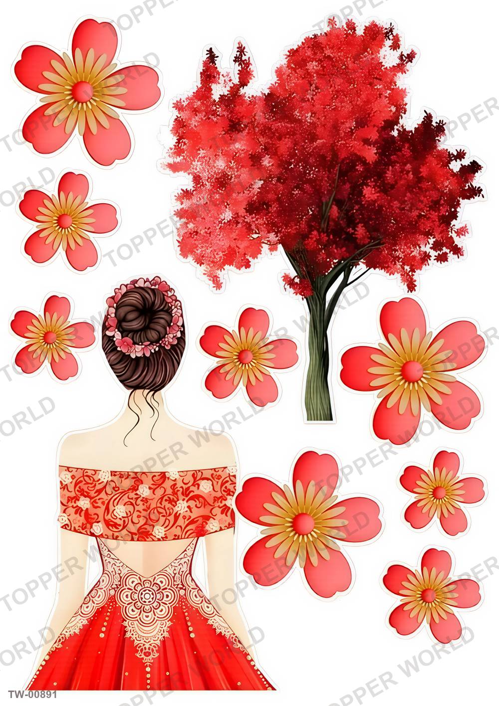 For Her Topper Sheet 27 – A4 topper sheet