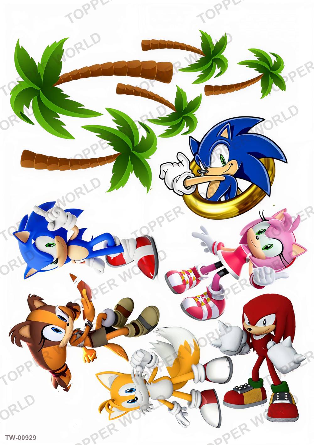 Sonic Topper Sheet 29 – A4 topper sheet