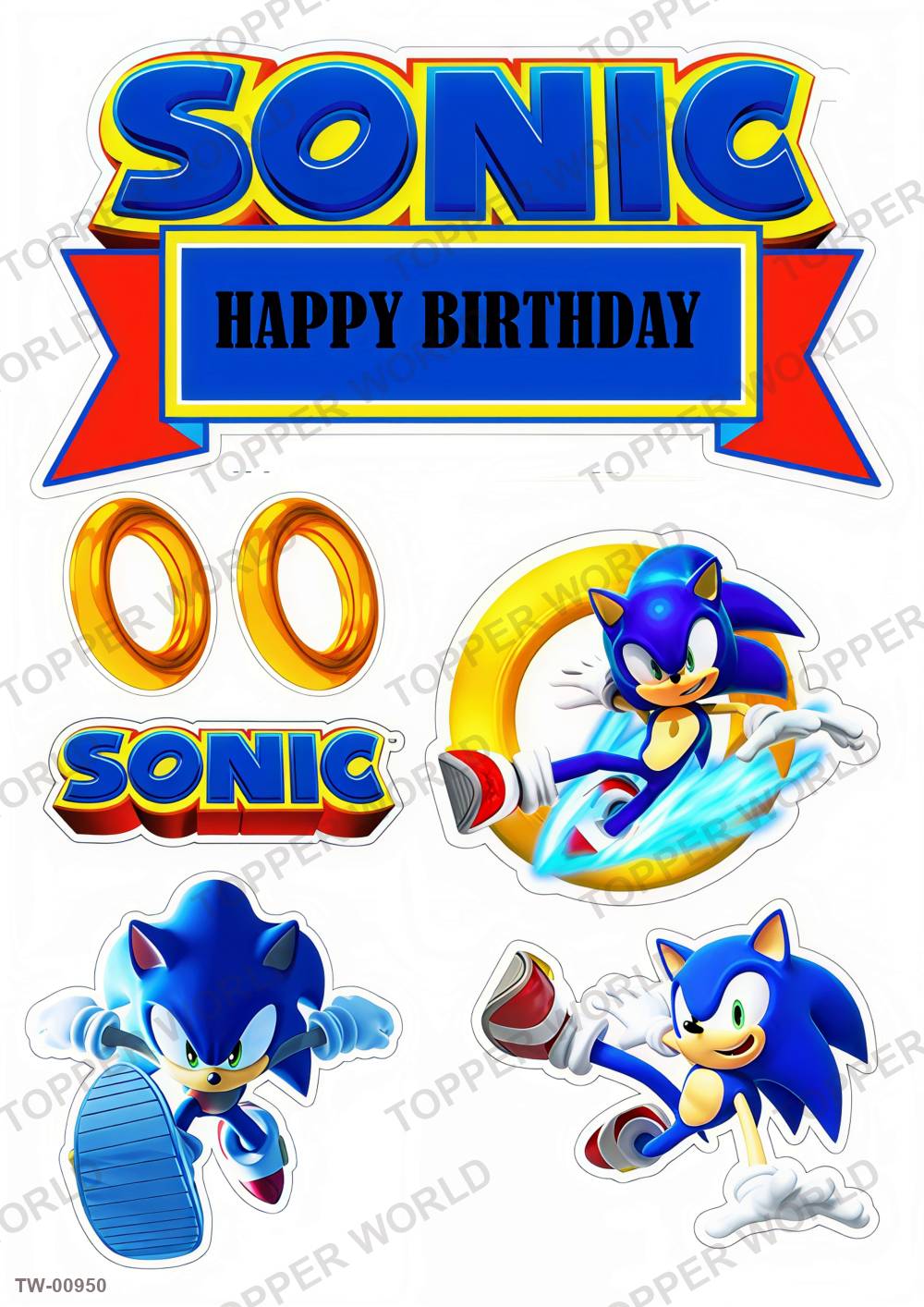 Sonic Topper Sheet 30 – A4 topper sheet