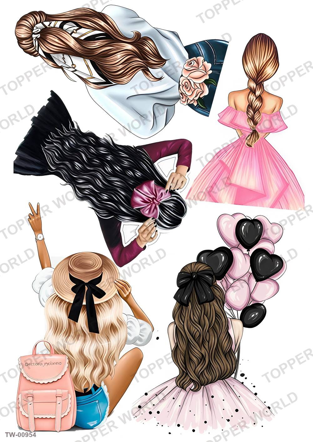 For Her Topper Sheet 30 – A4 topper sheet