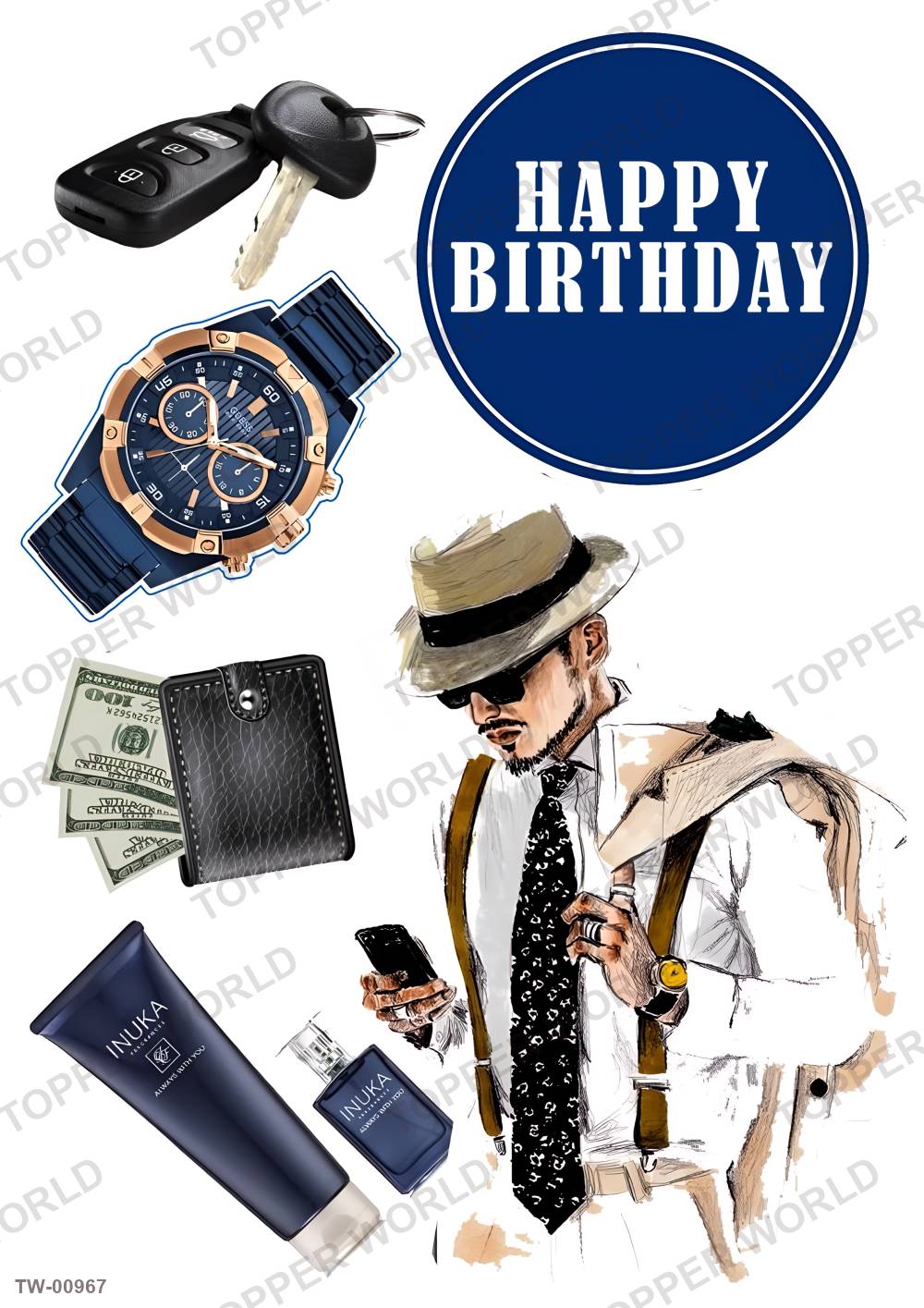 For Him Topper Sheet 31 – A4 topper sheet