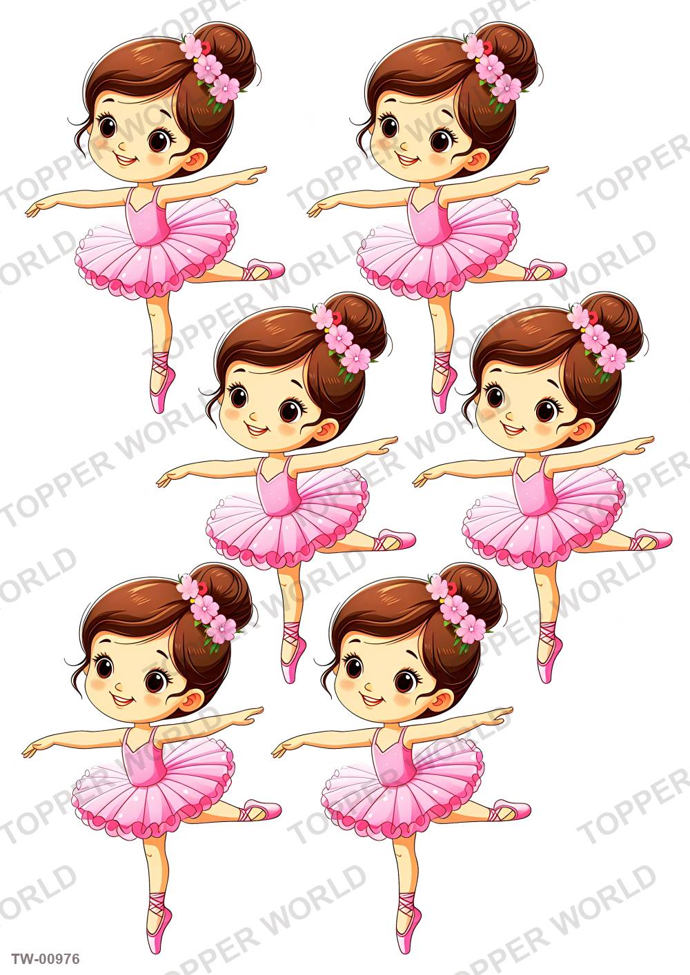 Little Girl Topper Sheet 31 – A4 topper sheet