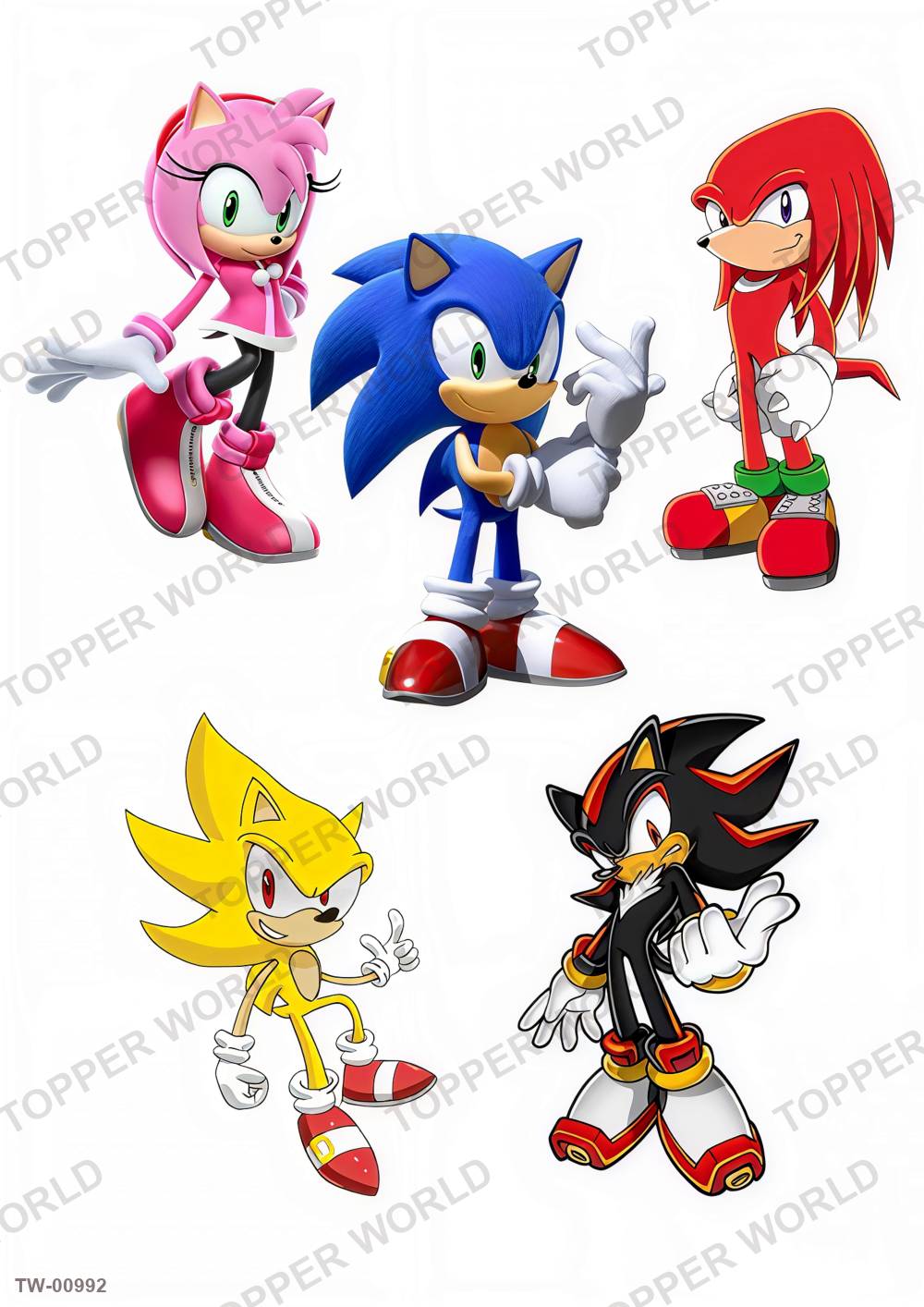 Sonic Topper Sheet 32 – A4 topper sheet