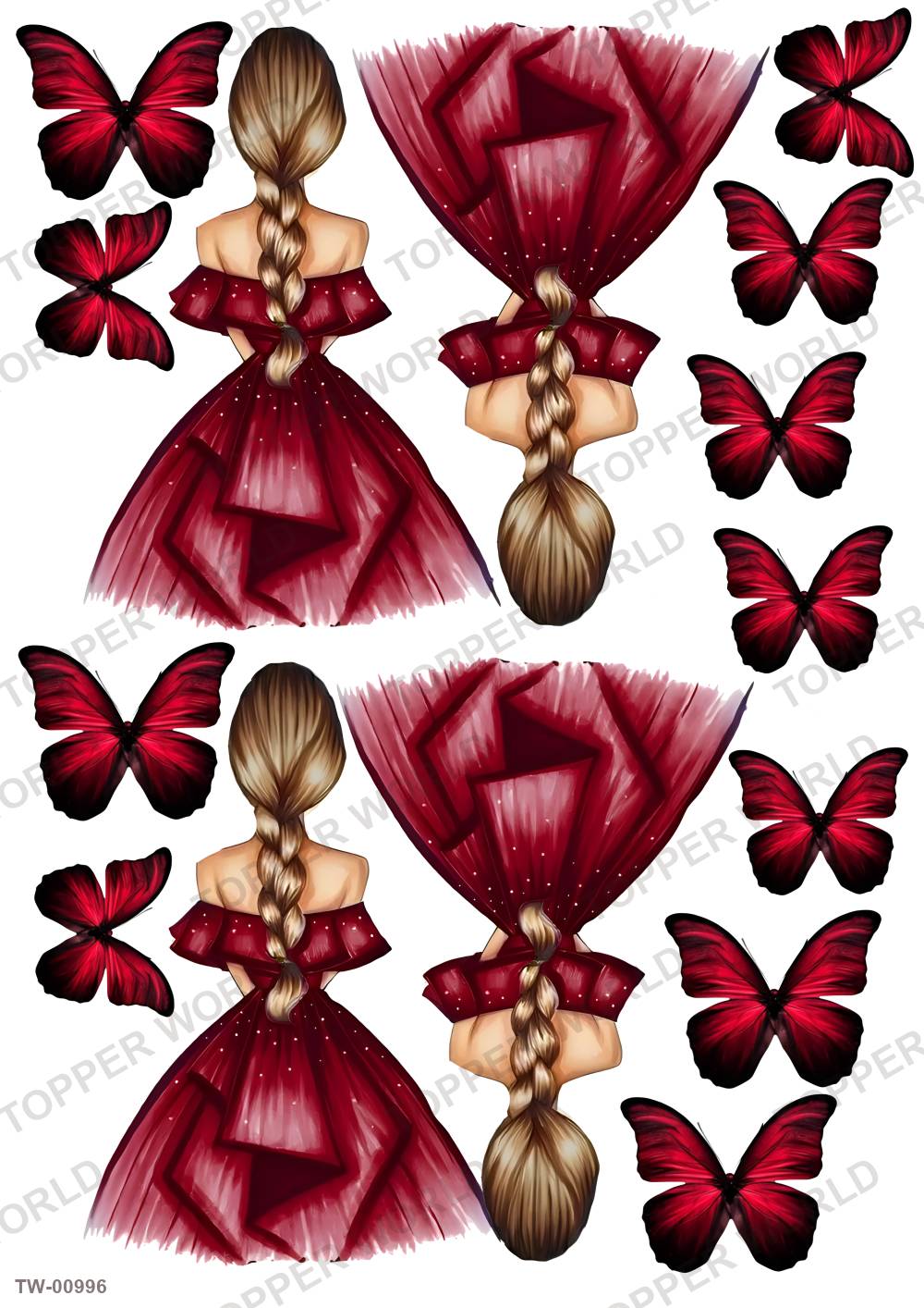 For Her Topper Sheet 32 – A4 topper sheet