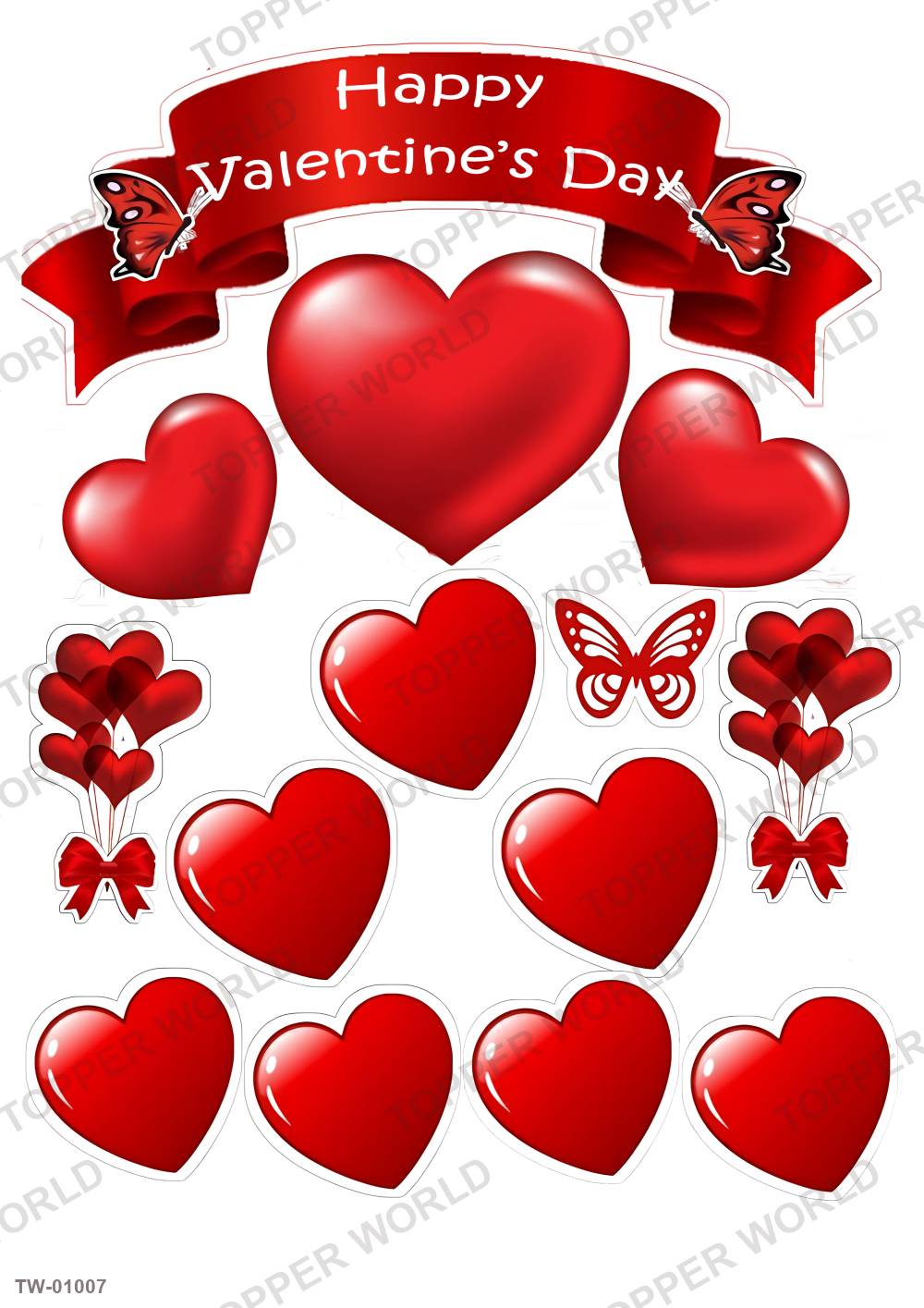 Love Topper Sheet 33 – A4 topper sheet