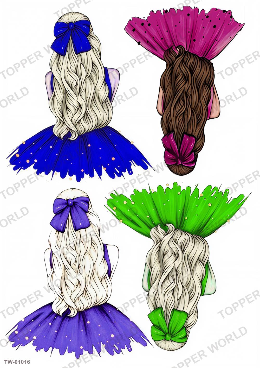 For Her Topper Sheet 33 – A4 topper sheet