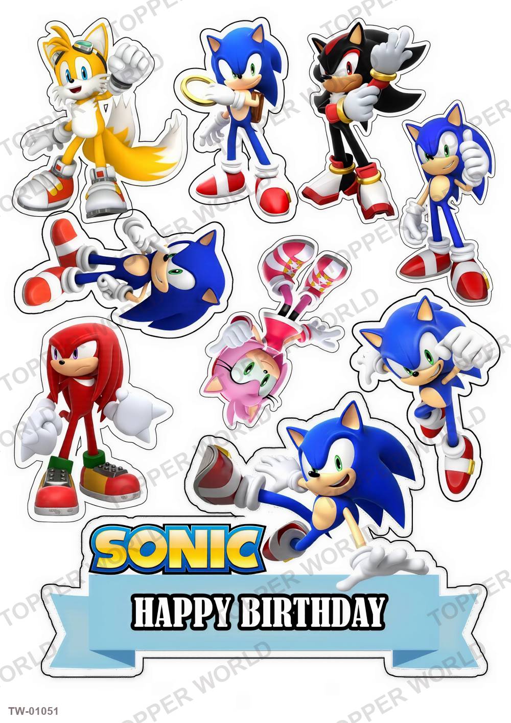 Sonic Topper Sheet 35 – A4 topper sheet