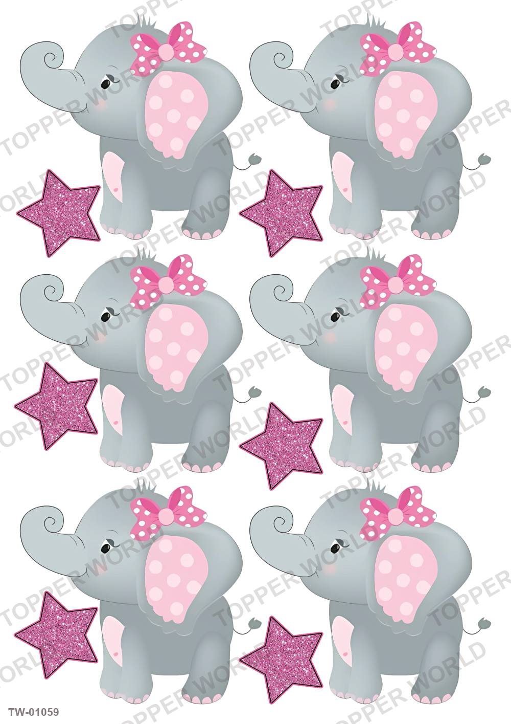 Animals Topper Sheet 36 – A4 topper sheet