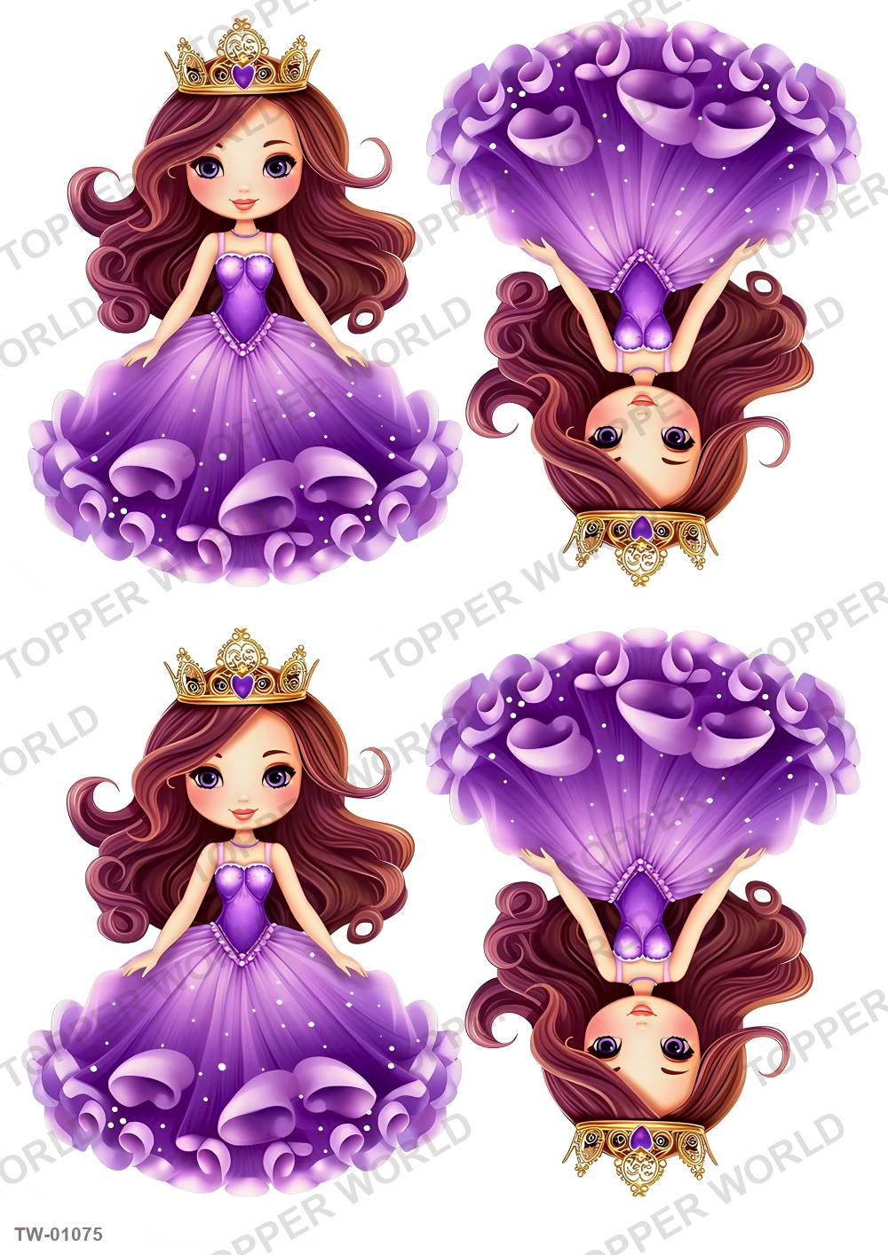 Little Girl Topper Sheet 36 – A4 topper sheet
