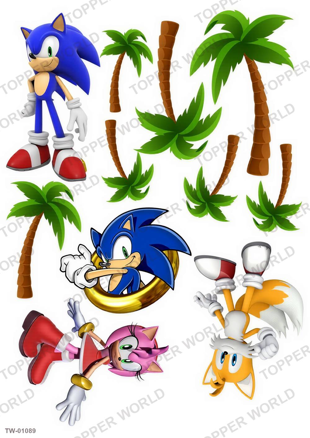 Sonic Topper Sheet 37 – A4 topper sheet