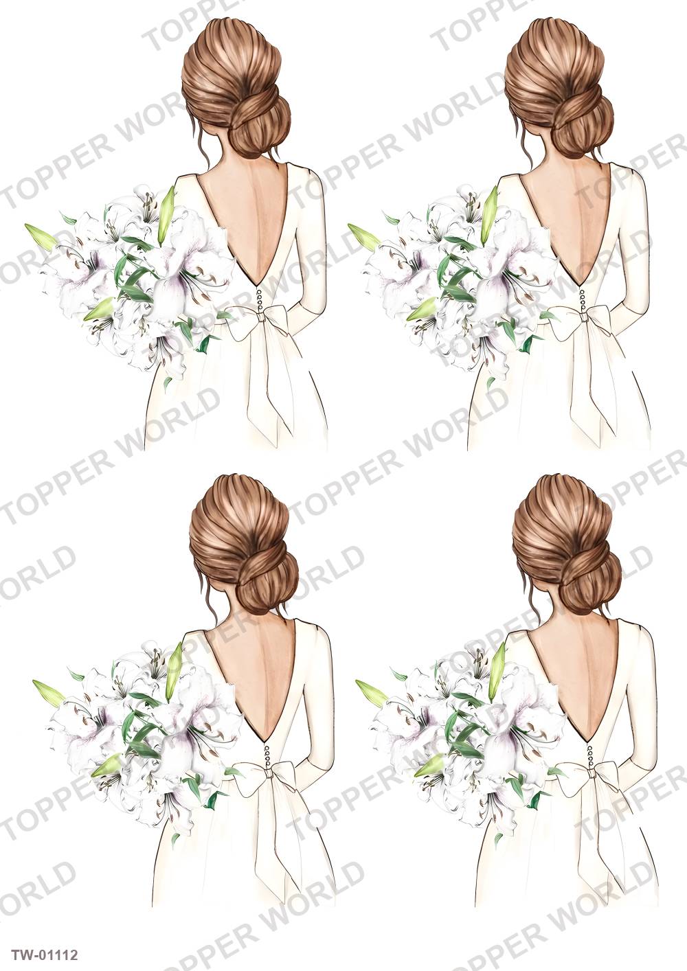 For Her Topper Sheet 38 – A4 topper sheet