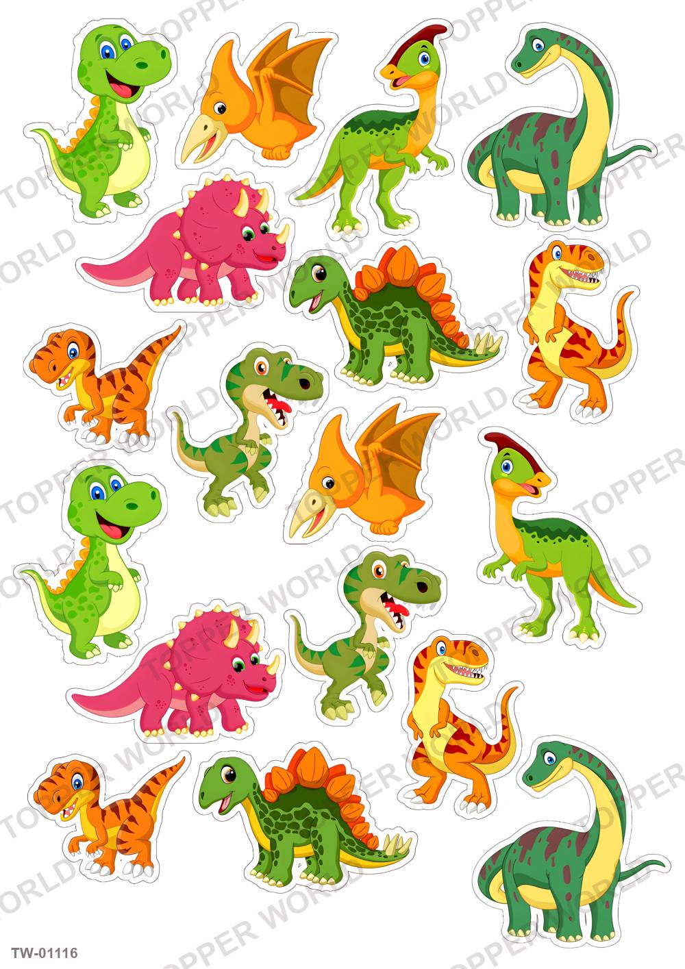 Animals Topper Sheet 39 – A4 topper sheet