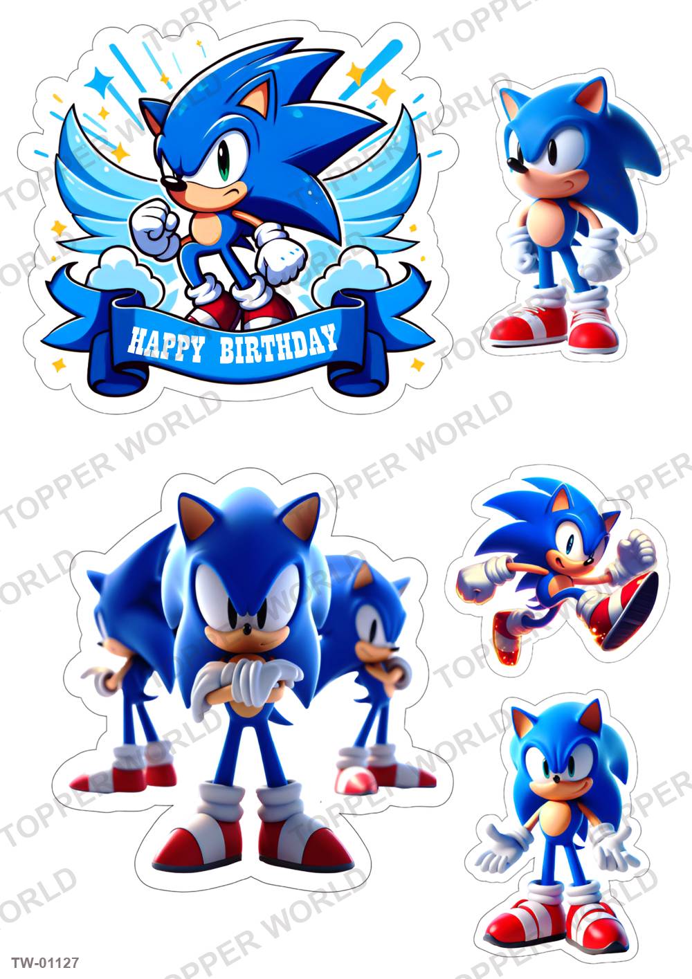 Sonic Topper Sheet 39 – A4 topper sheet