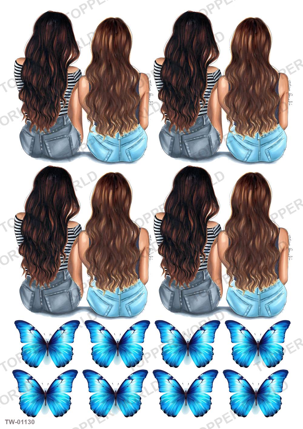 For Her Topper Sheet 39 – A4 topper sheet
