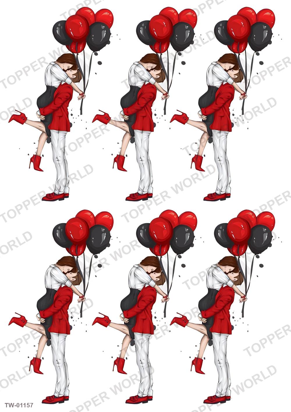 Love Topper Sheet 41 – A4 topper sheet