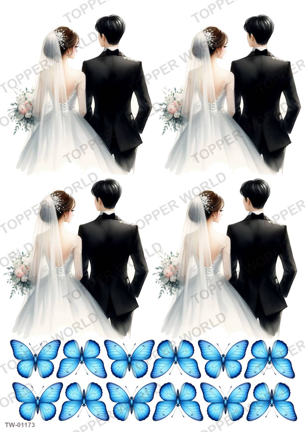 Love Topper Sheet 42 – A4 topper sheet