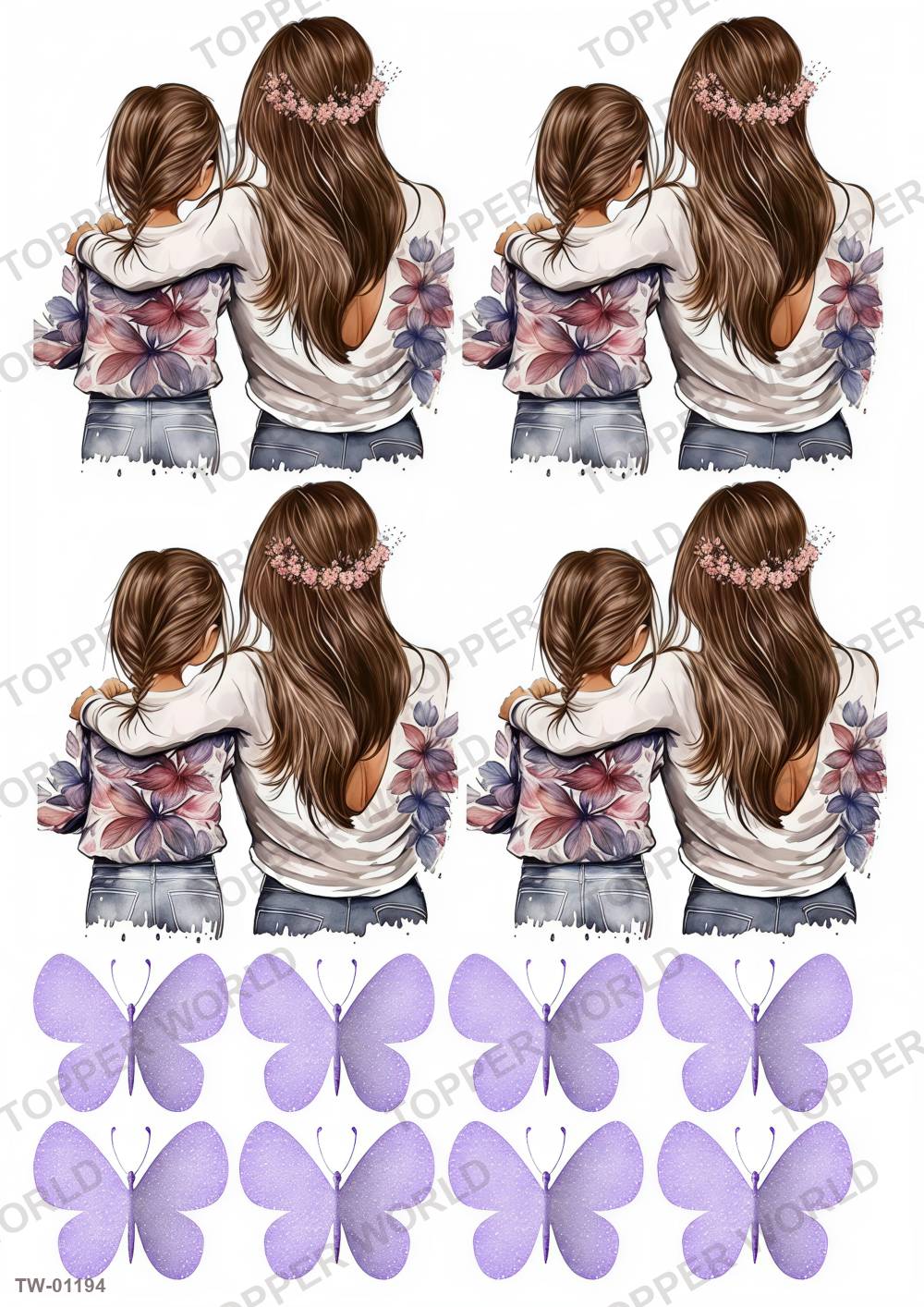 For Her Topper Sheet 43 – A4 topper sheet