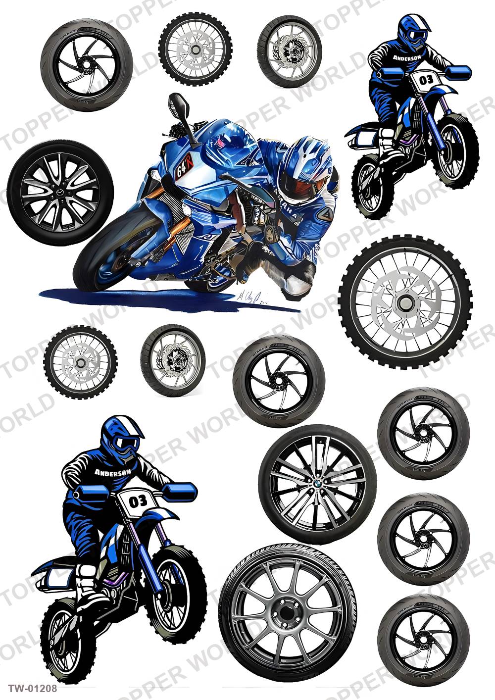 Vehicle Topper Sheet 44 – A4 topper sheet
