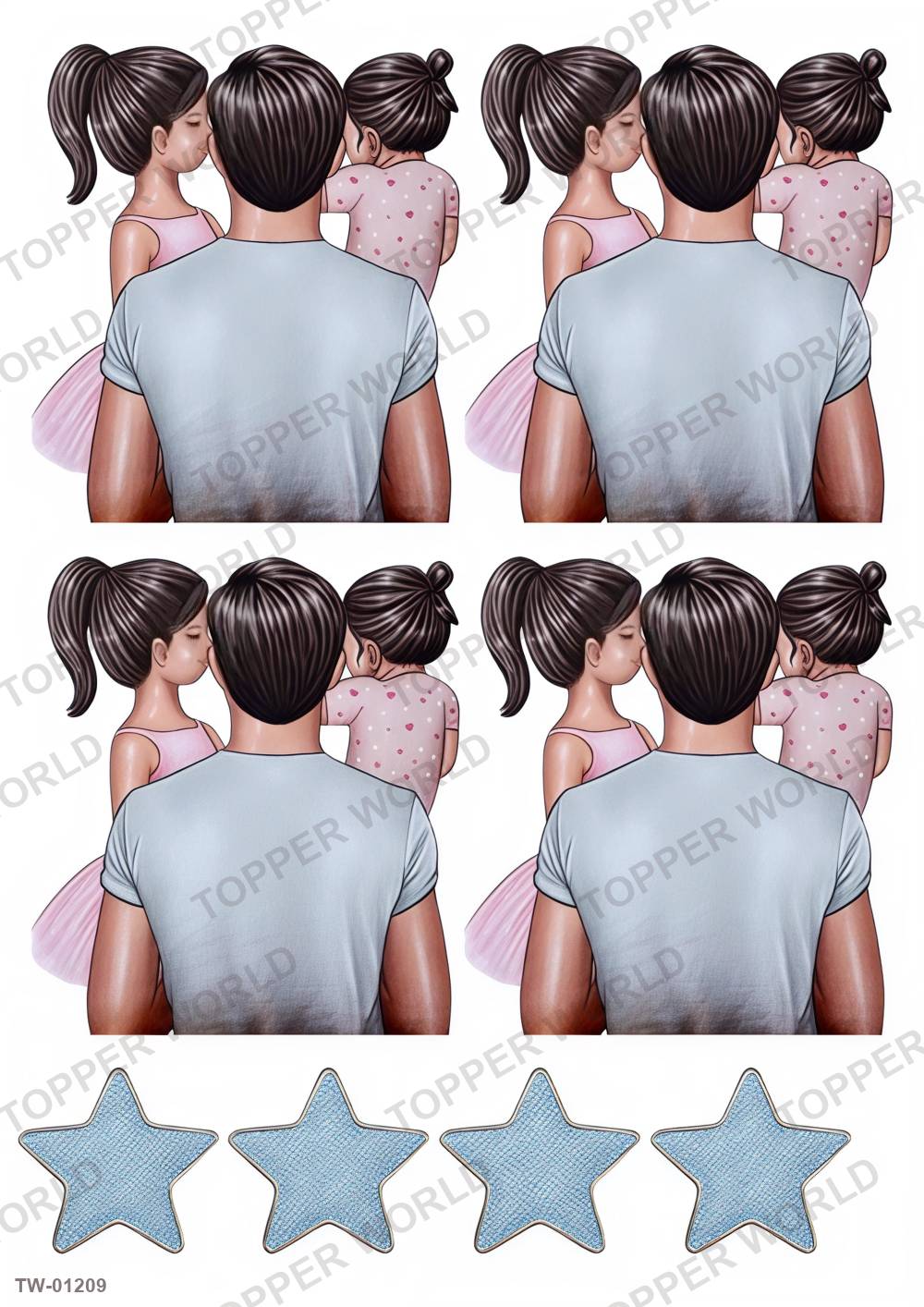 For Her Topper Sheet 44 – A4 topper sheet