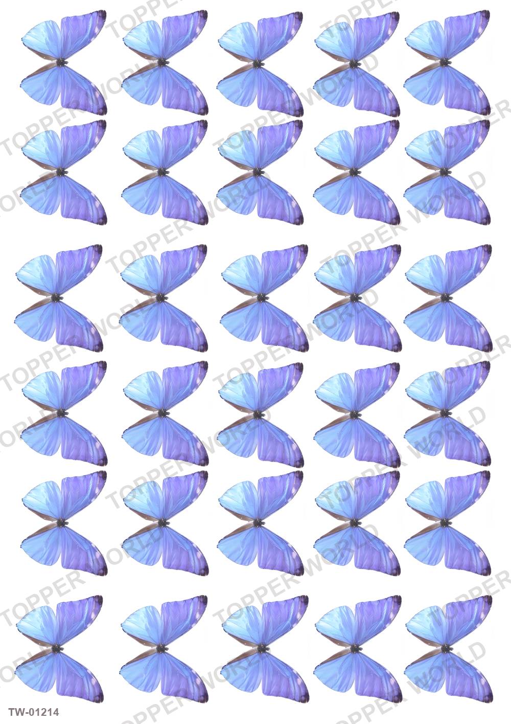Butterfly Topper Sheet 45 – A4 topper sheet