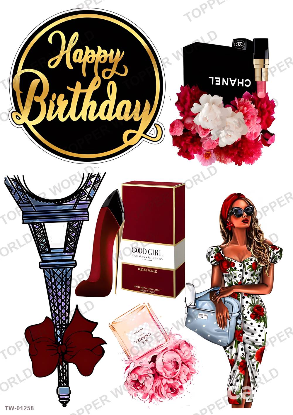 For Her Topper Sheet 48 – A4 topper sheet