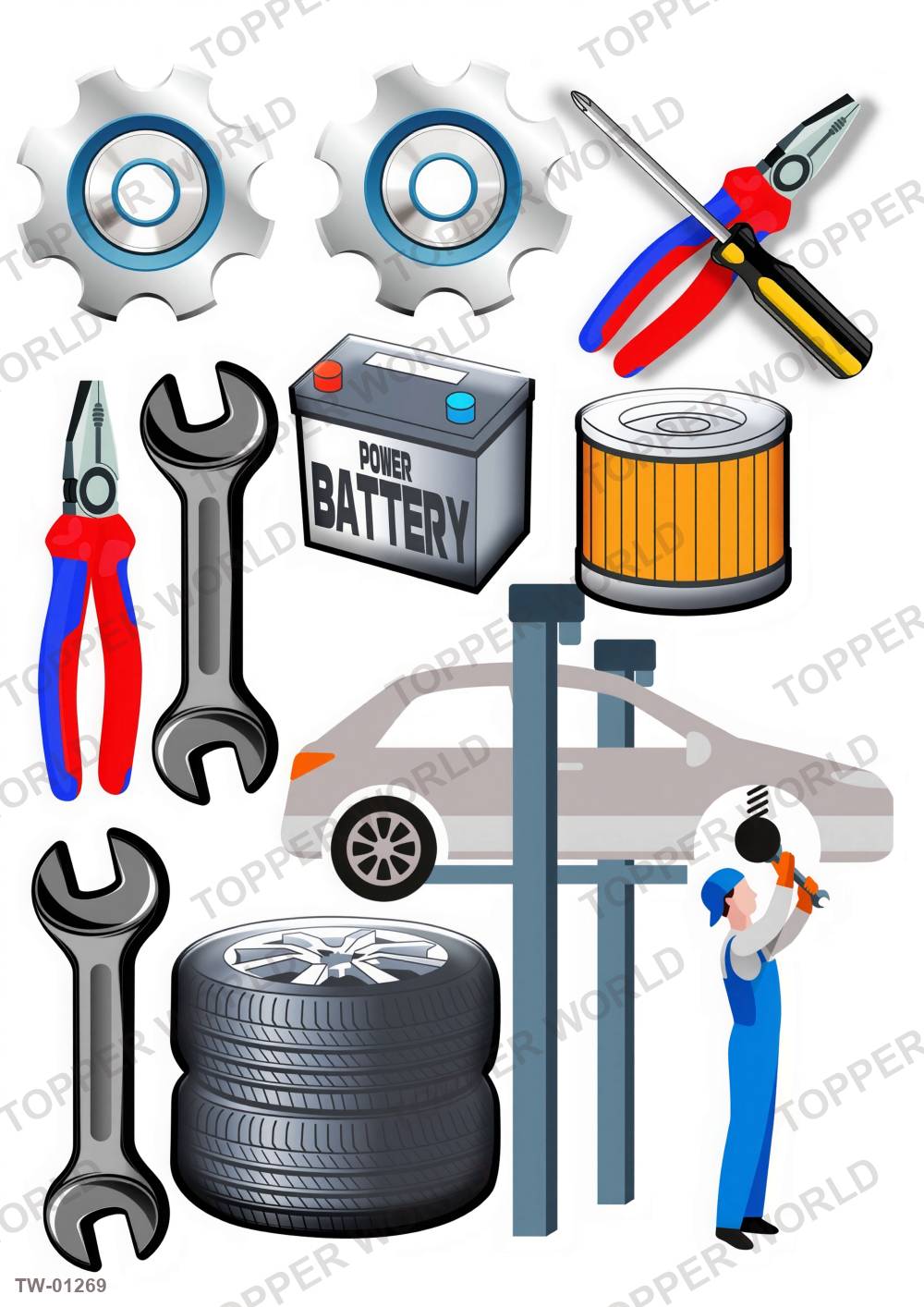 Vehicle Topper Sheet 49 – A4 topper sheet