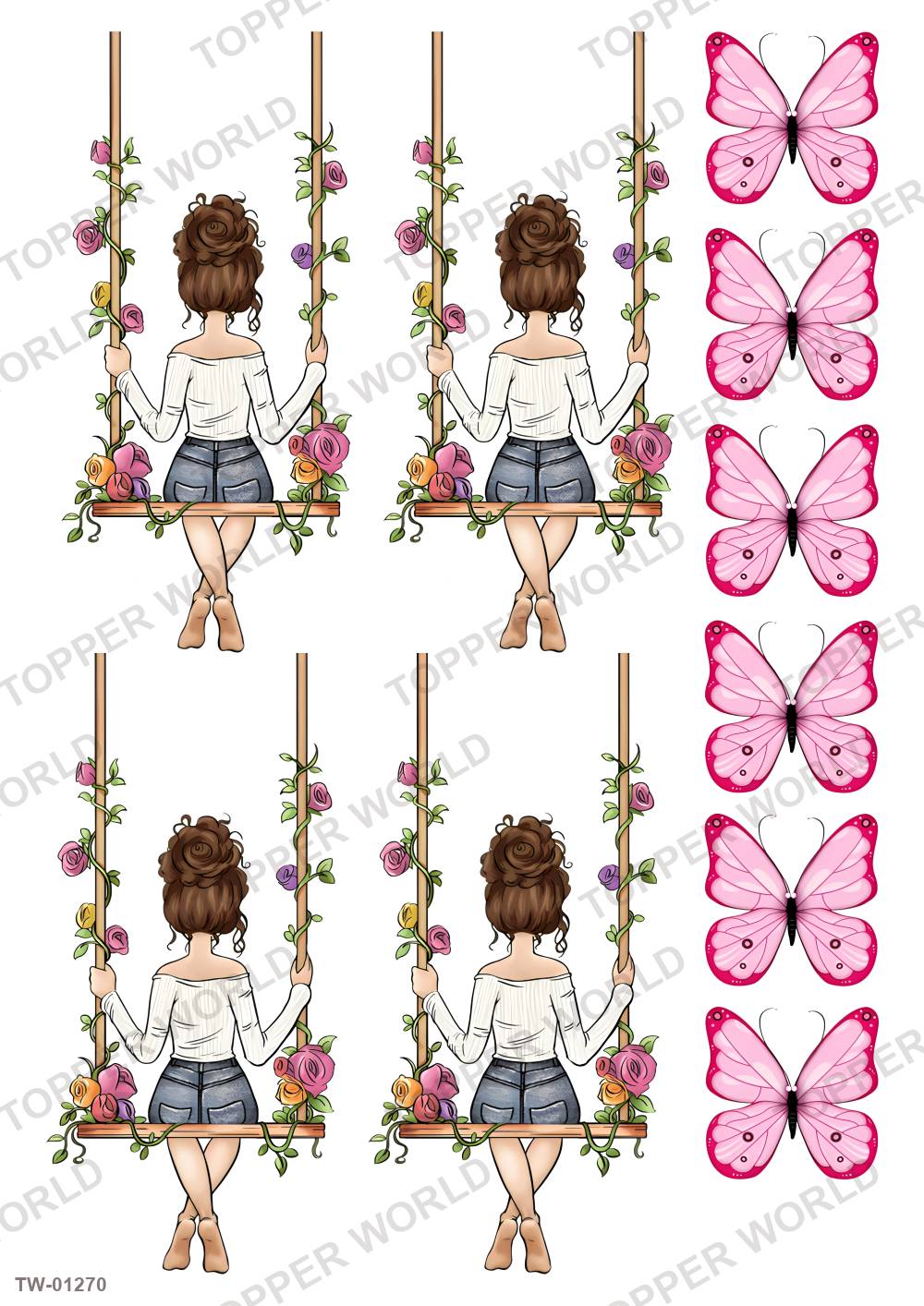 For Her Topper Sheet 49 – A4 topper sheet