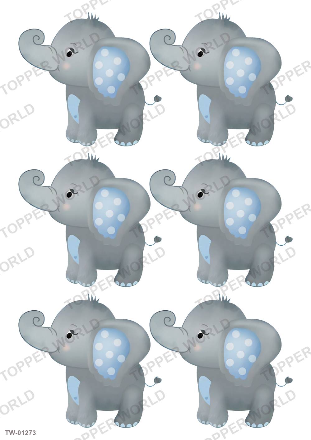Animals Topper Sheet 50 – A4 topper sheet