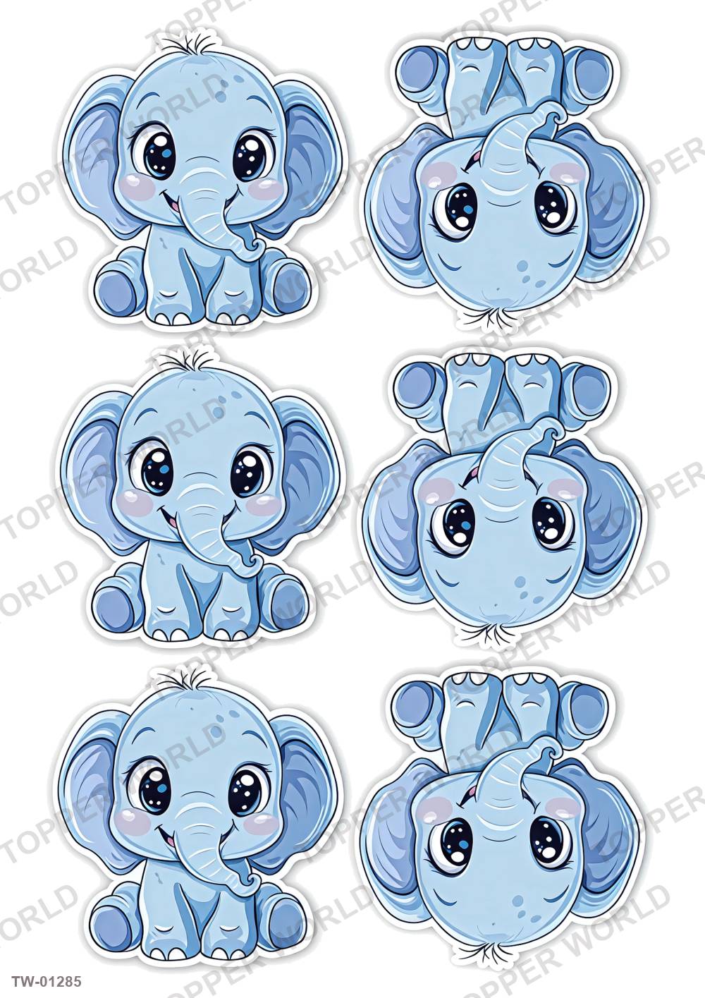 Animals Topper Sheet 51 – A4 topper sheet