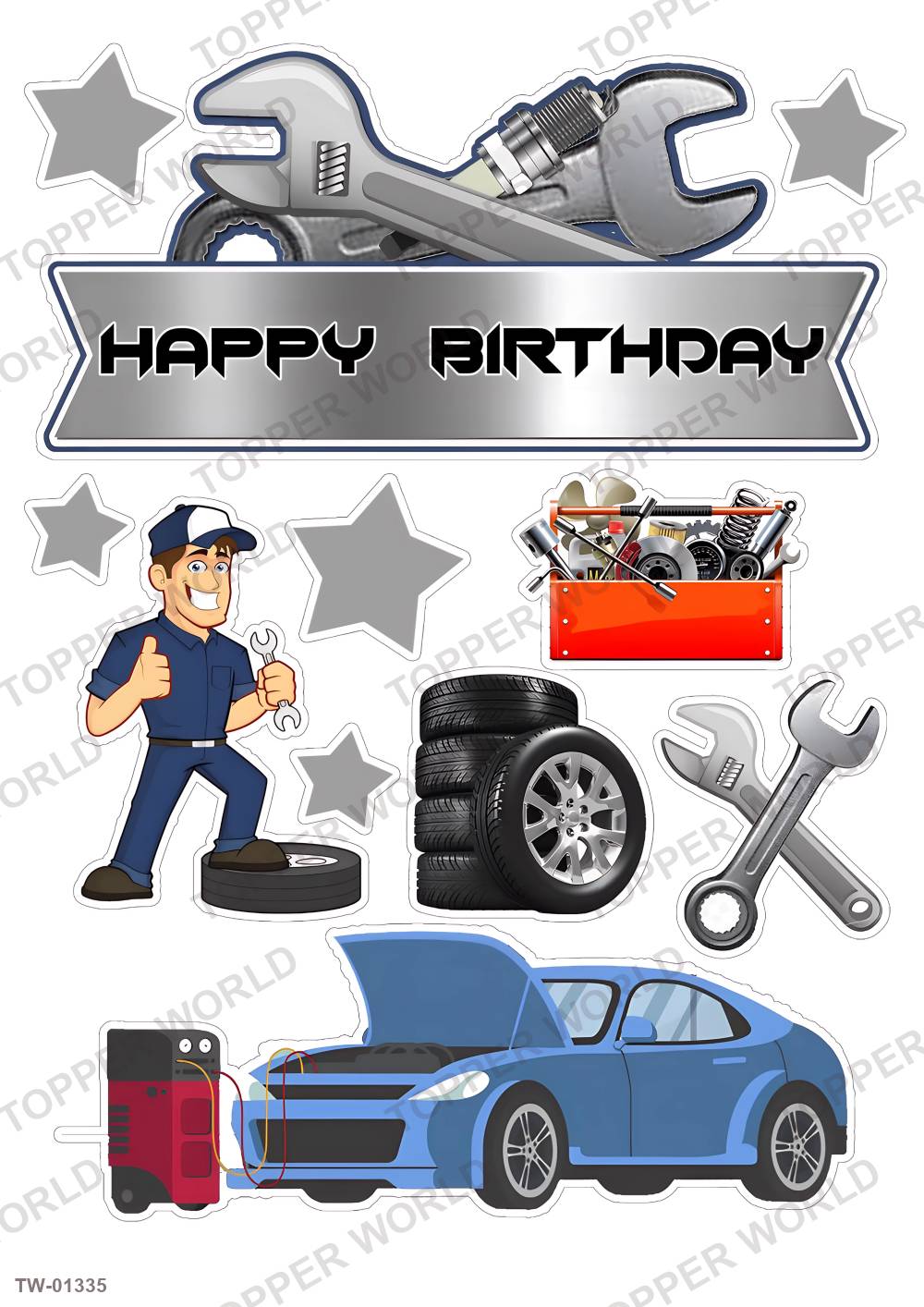 Vehicle Topper Sheet 55 – A4 topper sheet