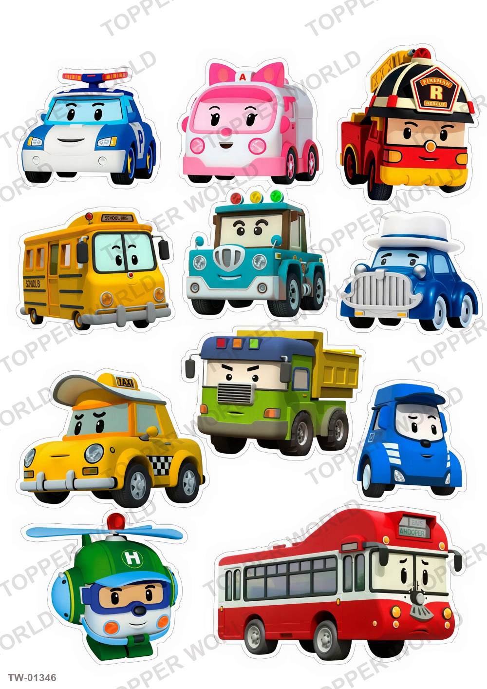 Vehicle Topper Sheet 56 – A4 topper sheet