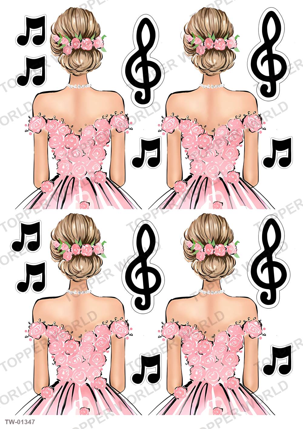 For Her Topper Sheet 56 – A4 topper sheet