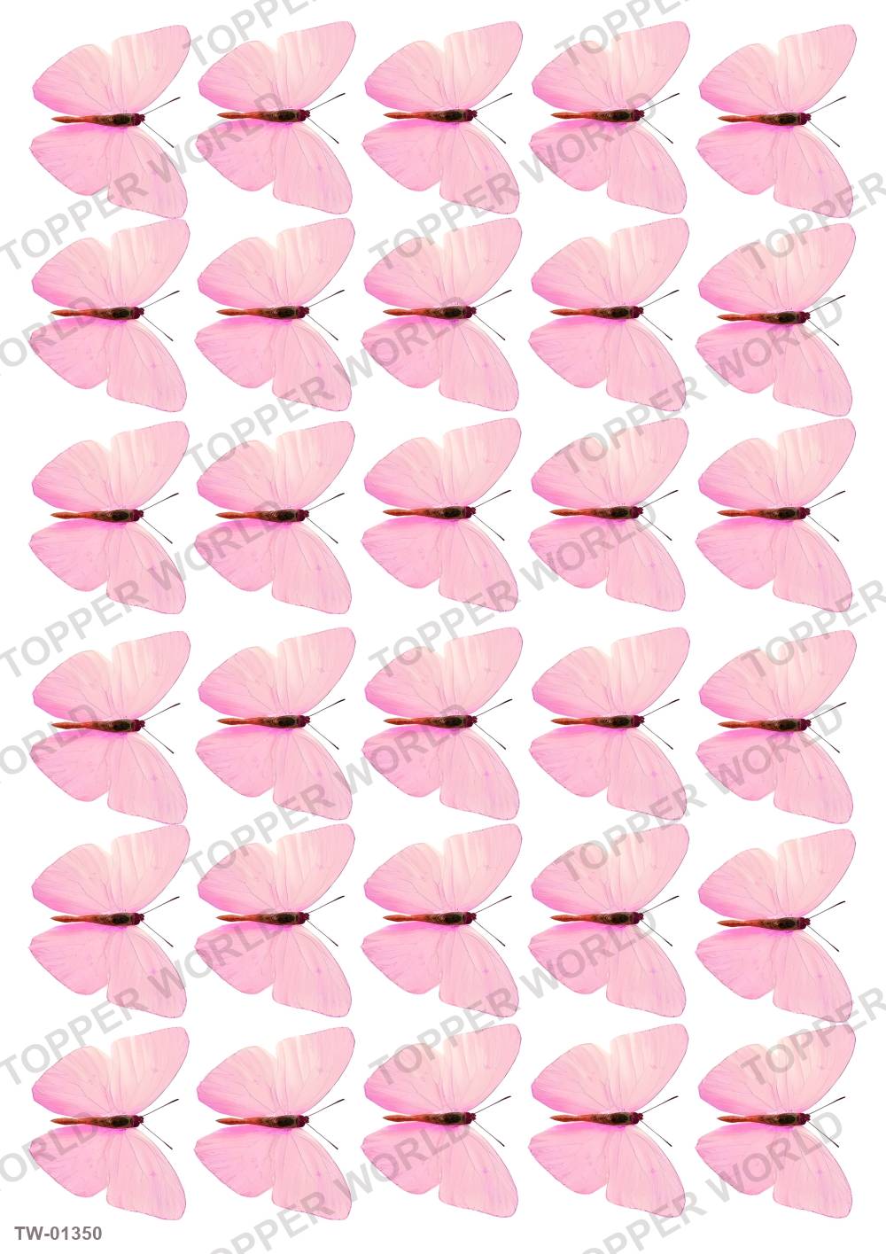 Butterfly Topper Sheet 57 – A4 topper sheet