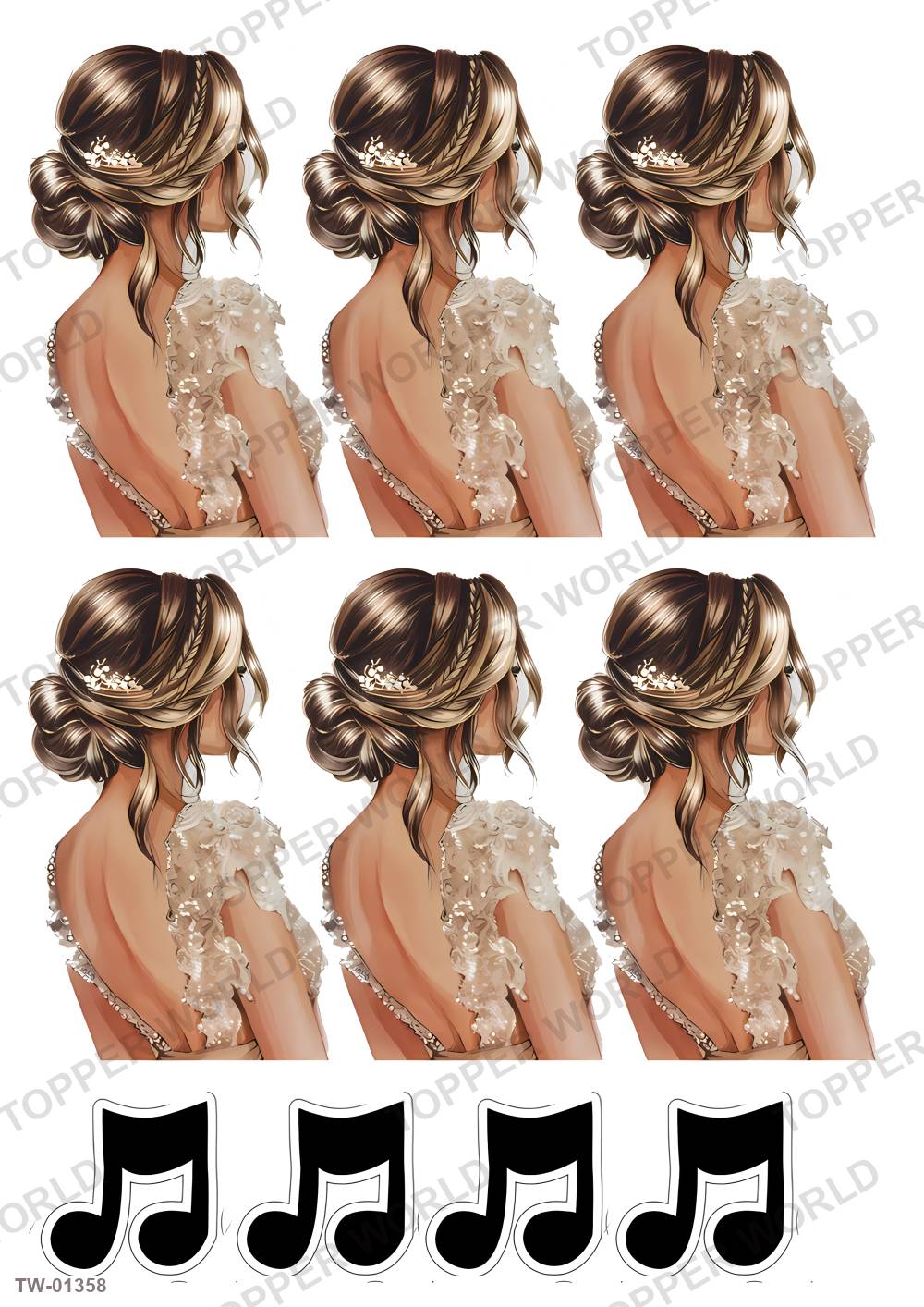 For Her Topper Sheet 57 – A4 topper sheet