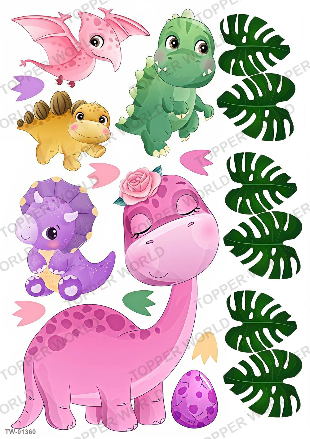 Animals Topper Sheet 58 – A4 topper sheet