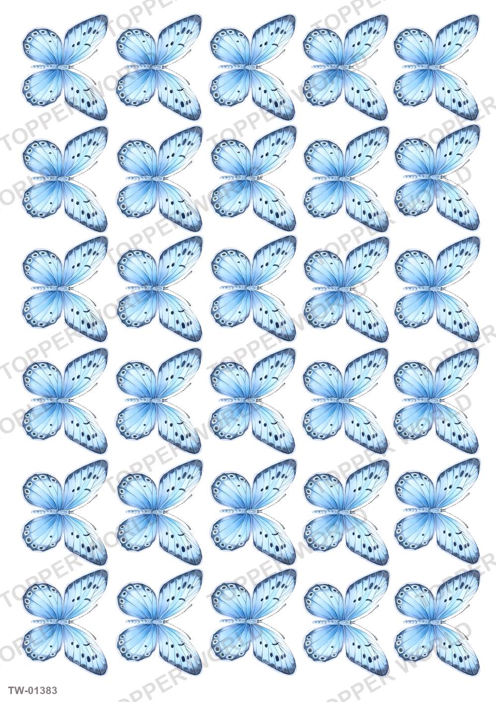 Butterfly Topper Sheet 60 – A4 topper sheet