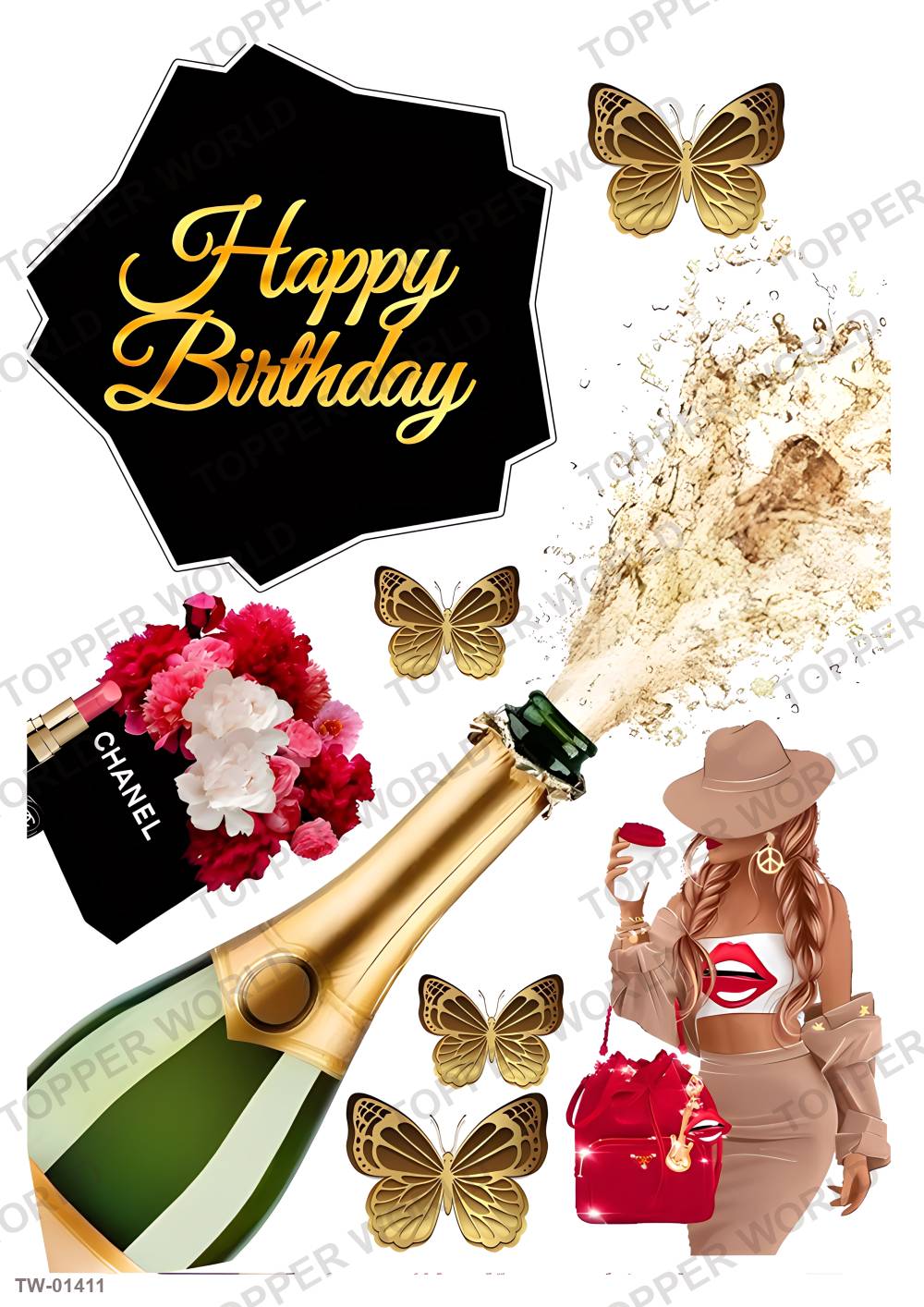 For Her Topper Sheet 62 – A4 topper sheet