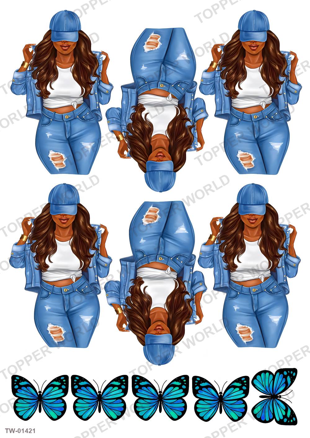 For Her Topper Sheet 63 – A4 topper sheet