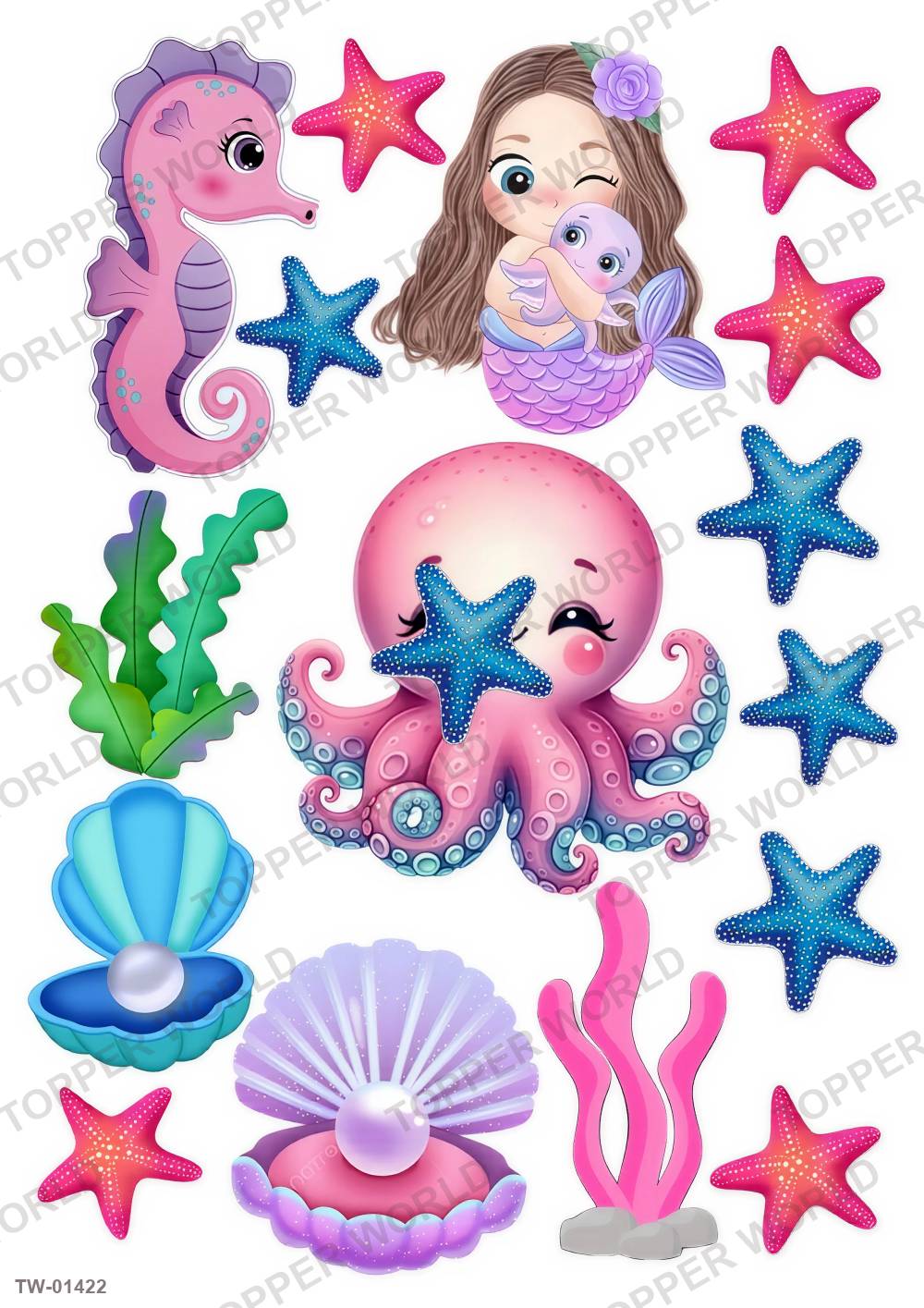 Little Girl Topper Sheet 62 – A4 topper sheet