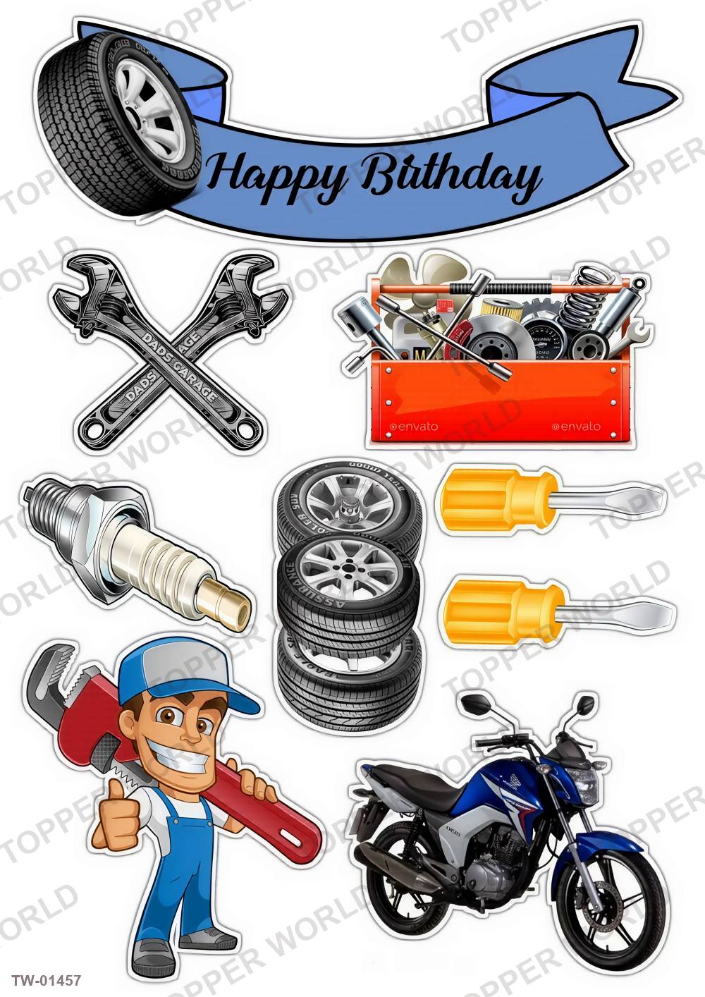 Vehicle Topper Sheet 67 – A4 topper sheet