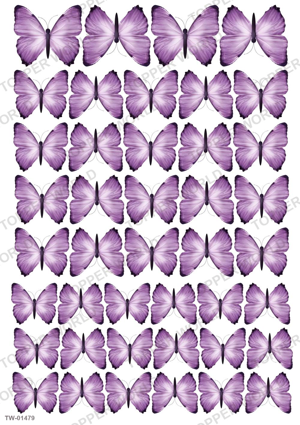 Butterfly Topper Sheet 70 – A4 topper sheet