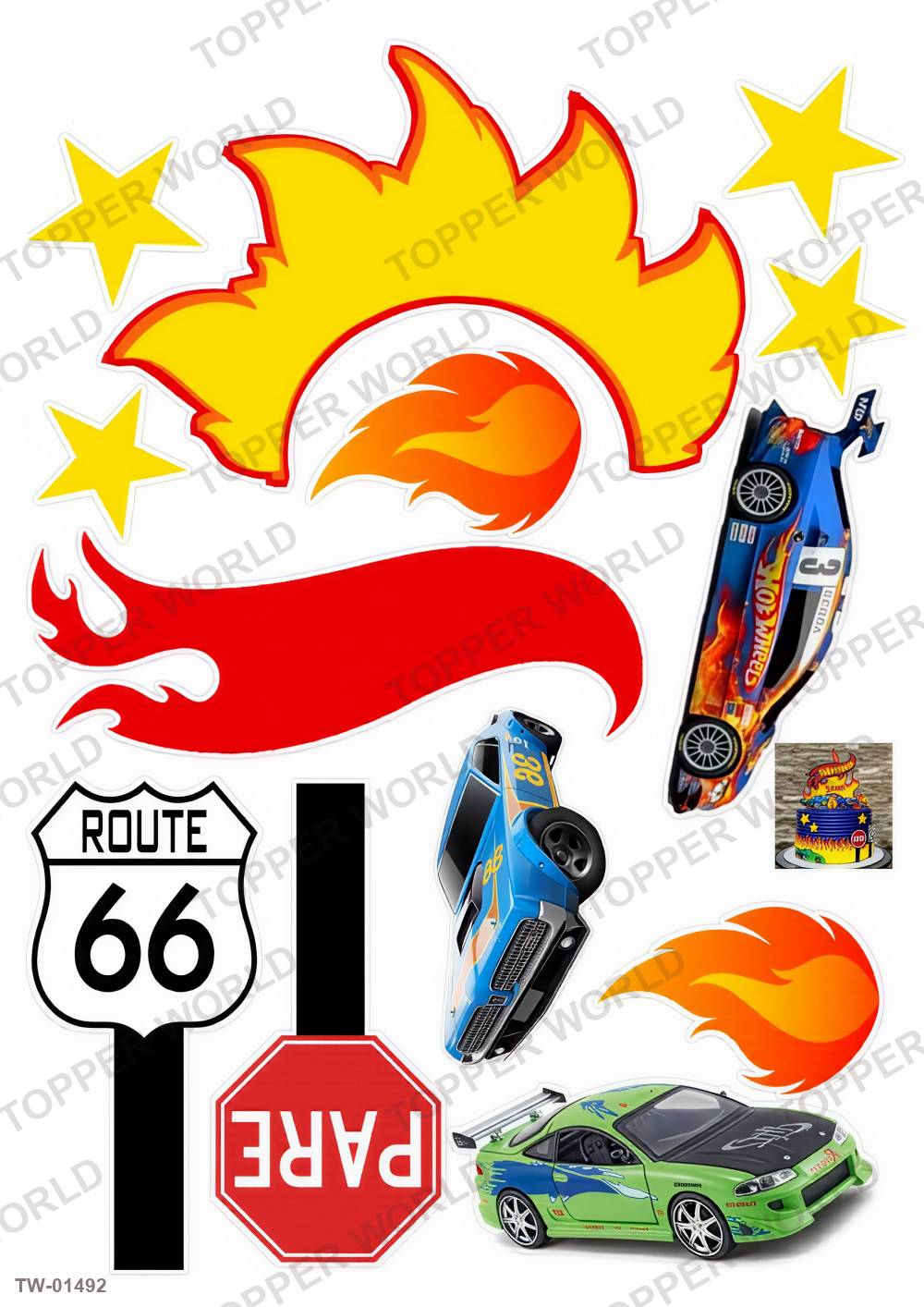 Vehicle Topper Sheet 71 – A4 topper sheet