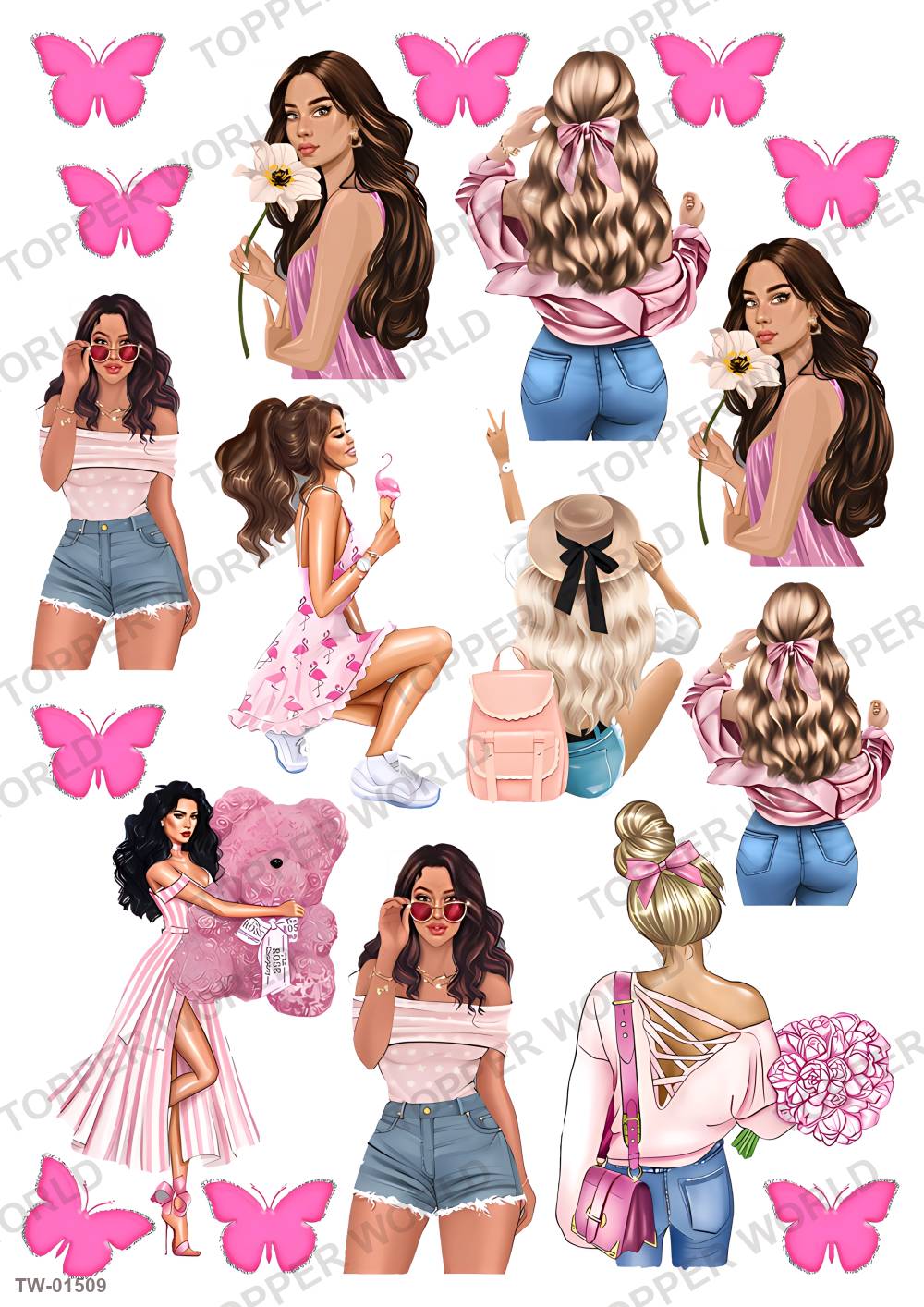 For Her Topper Sheet 73 – A4 topper sheet