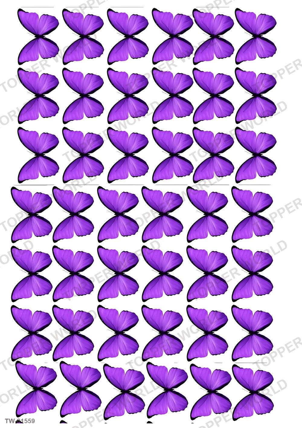 Butterfly Topper Sheet 80 – A4 topper sheet