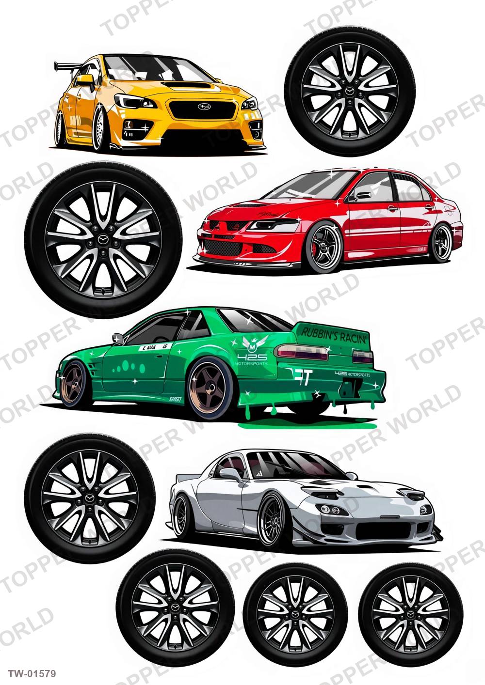 Vehicle Topper Sheet 82 – A4 topper sheet