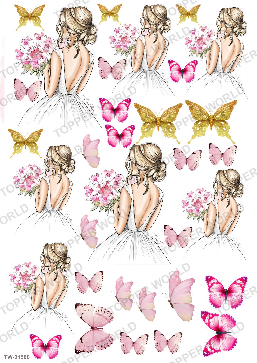 For Her Topper Sheet 83 – A4 topper sheet
