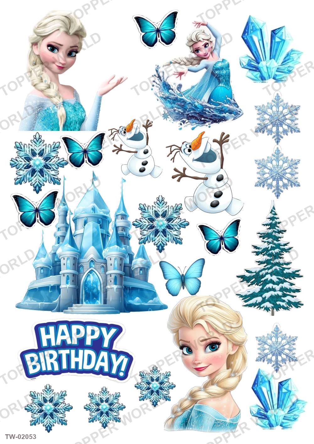Elsa Topper Sheet 45 – A4 topper sheet