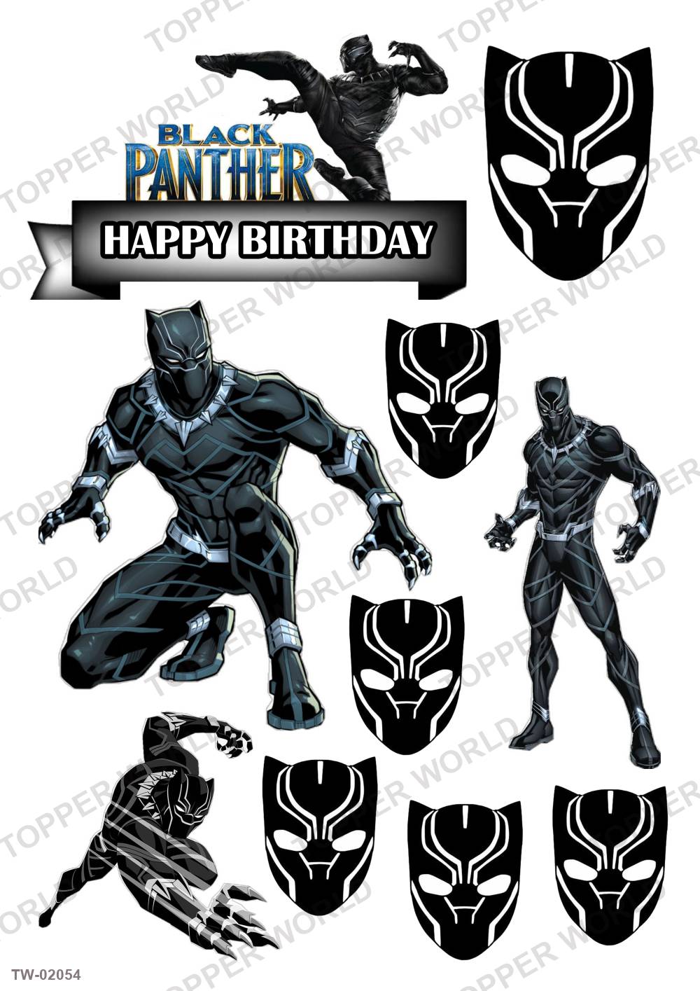 Heroes Topper Sheet 61 – A4 topper sheet