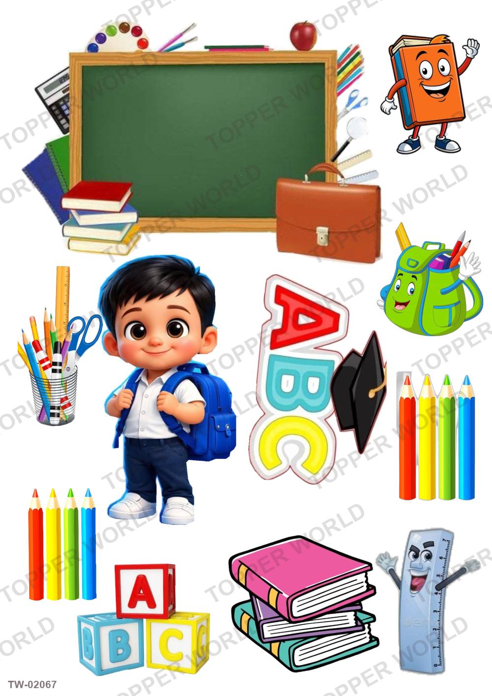 School Topper Sheet 06 – A4 topper sheet